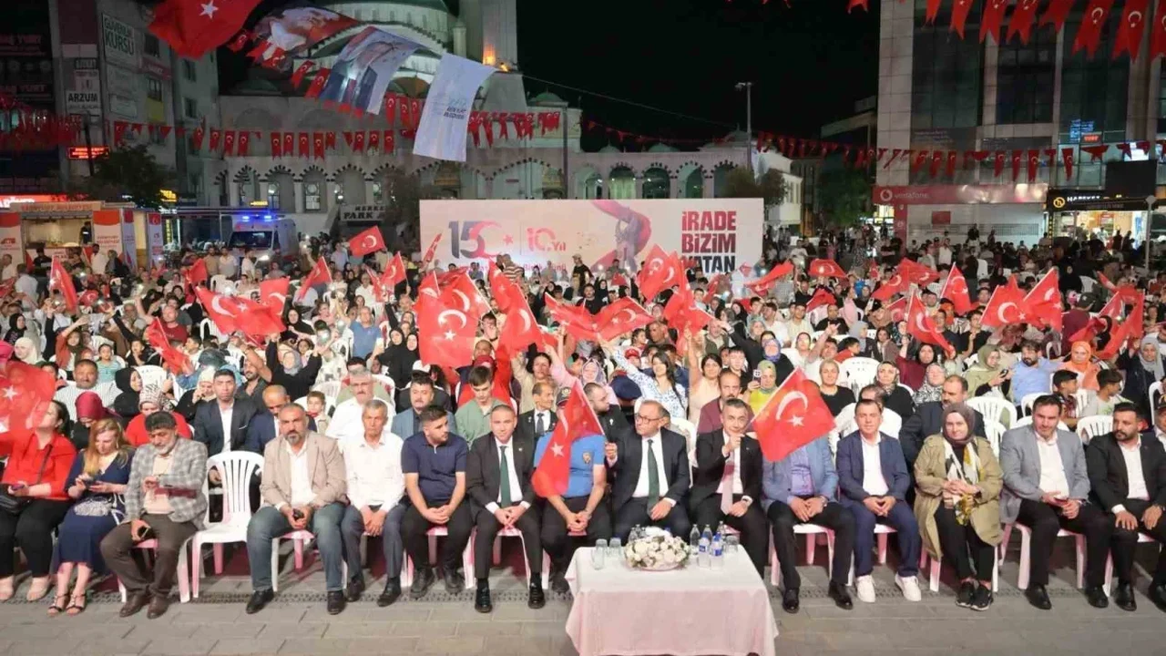 15 Temmuz anması Esenyurt'ta 10'uncu yılında yapıldı