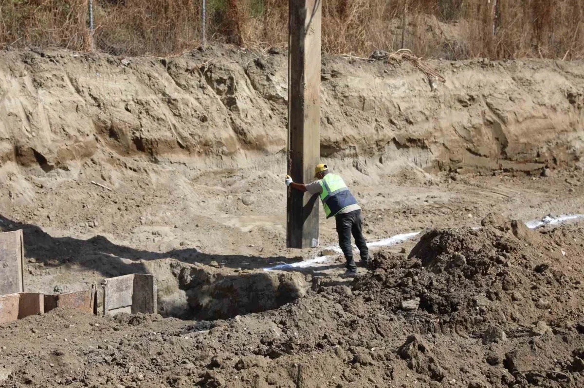 Bursa Osmangazi'de 2 kilometrelik atıksu hattı yapılıyor
