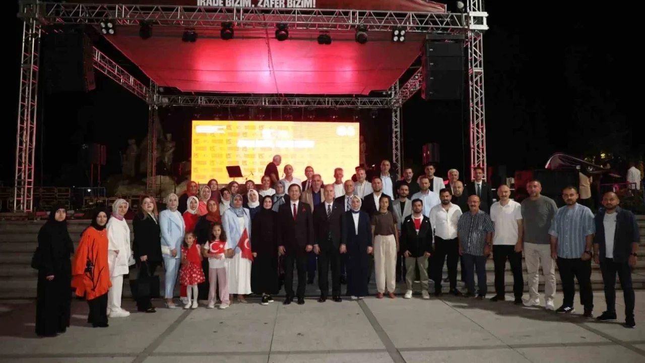 İnegöl'de 15 Temmuz'un 10'uncu yılında anlamlı anma