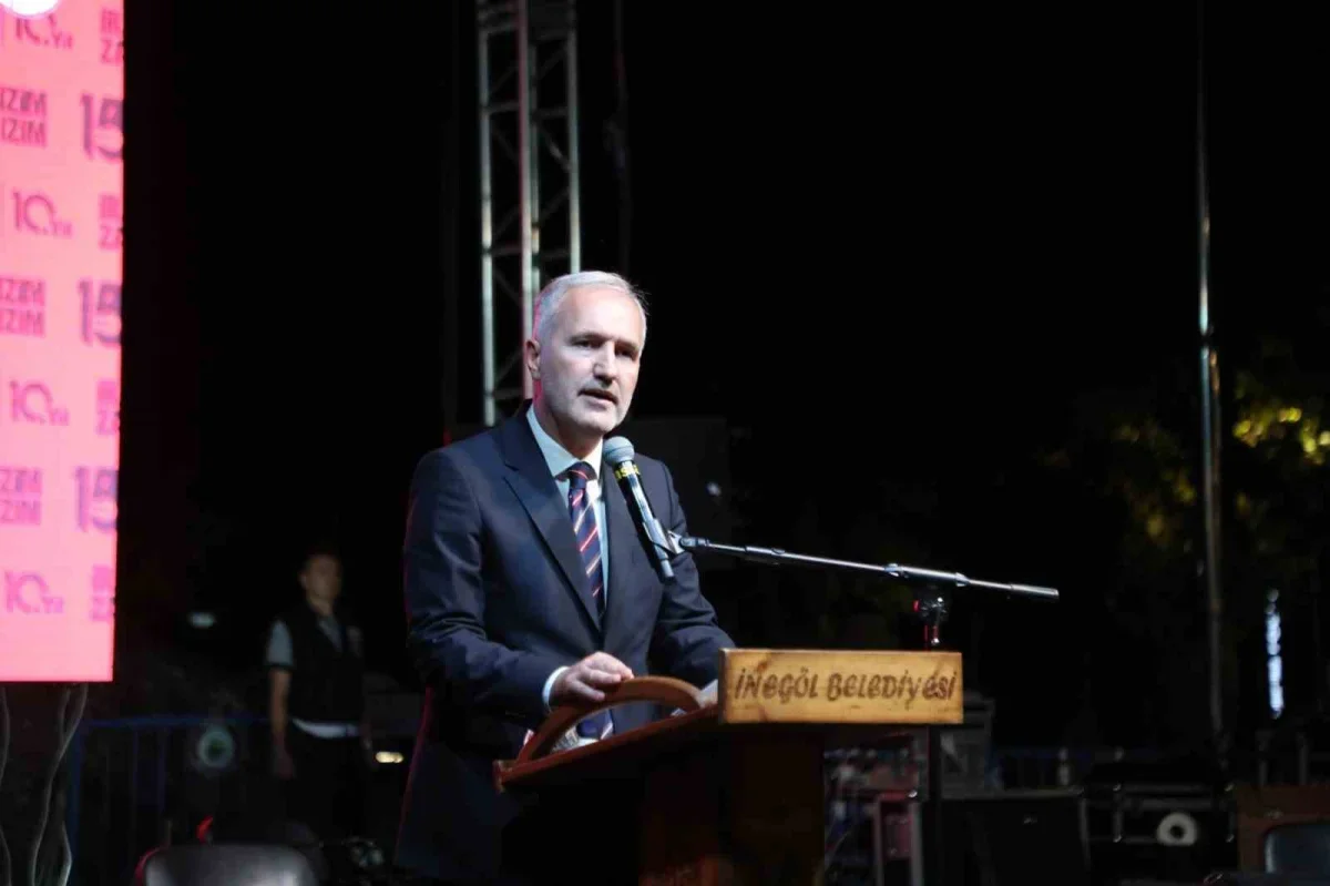 İnegöl'de 15 Temmuz'un 10'uncu yılında anlamlı anma