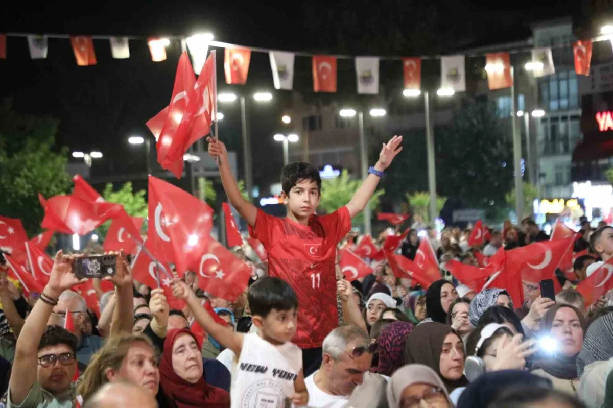İnegöl'de 15 Temmuz'un 10'uncu yılında anlamlı anma