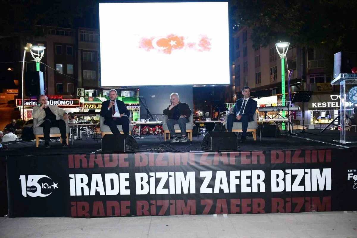Kestel Belediyesi 15 Temmuz etkinlikleriyle meydanı doldurdu