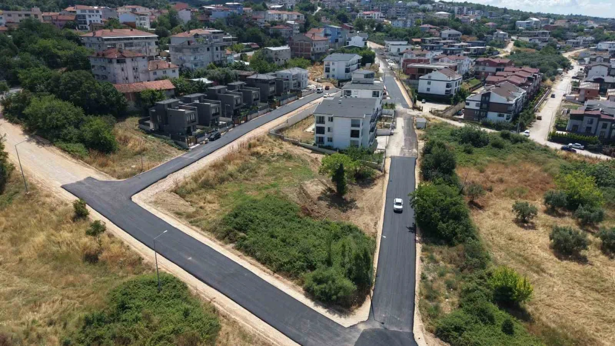 Nilüfer'de asfalt çalışmaları 9 mahallede hız kazandı