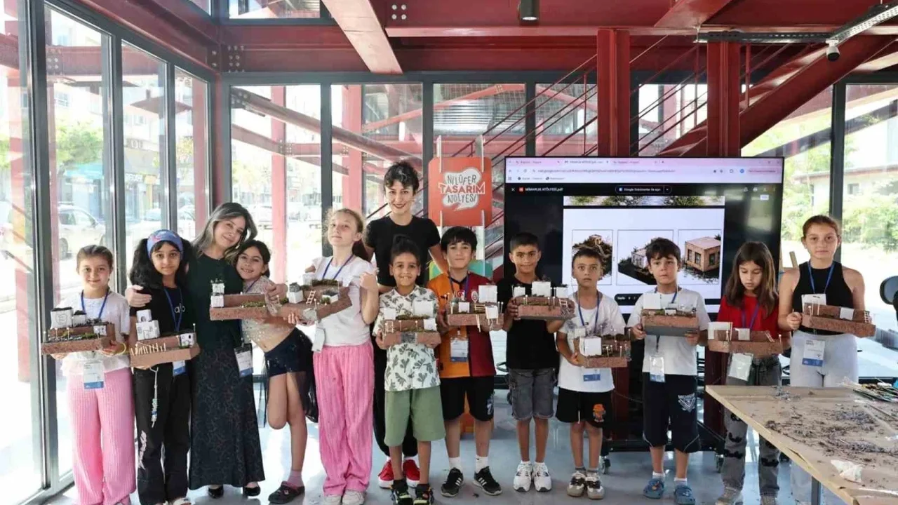 Nilüfer'in kırsalında çocuklar doğa ve tarih keşfine çıktı