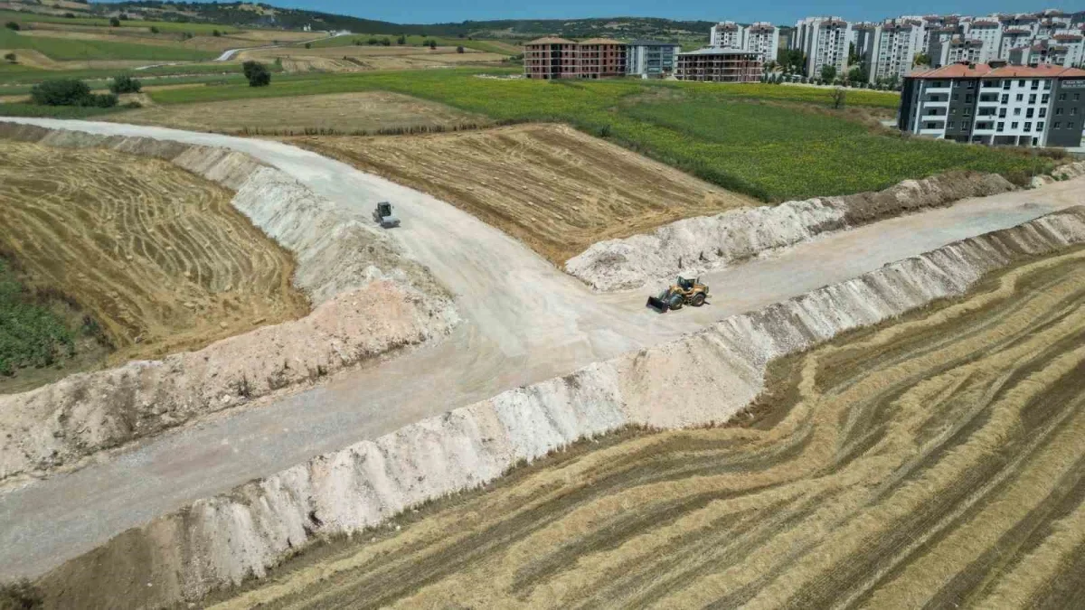 Bursa Büyükşehir'den İnegöl'e 18 kilometrelik yeni yol
