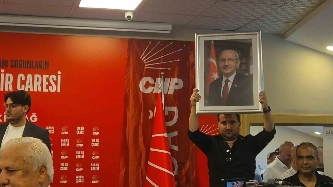 CHP Tekirdağ İl Başkanlığı'nda Erdoğan Kaplan göreve başladı