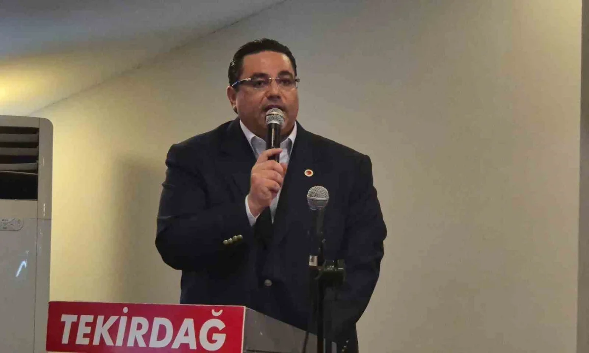 CHP Tekirdağ İl Başkanlığı'nda Erdoğan Kaplan göreve başladı