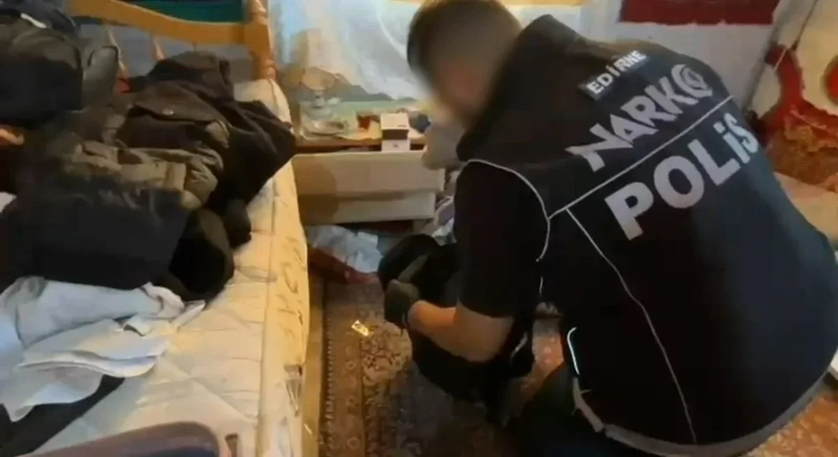 Edirne'de uyuşturucu operasyonu: 2 kişi tutuklandı