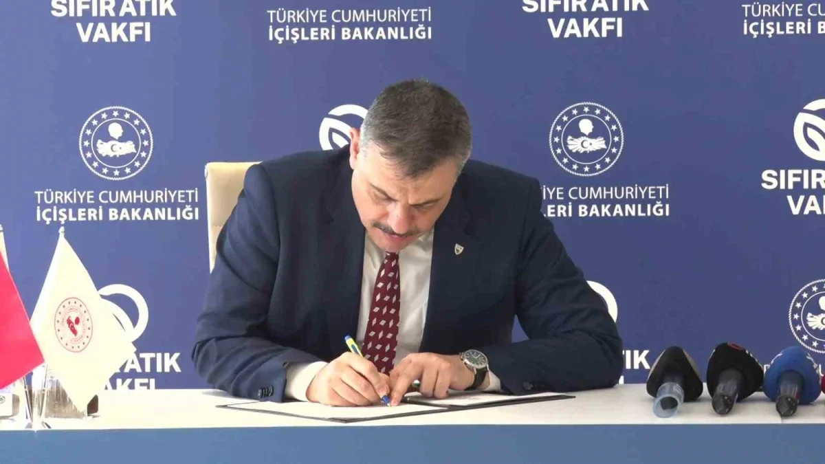 İçişleri Bakanlığı ile Sıfır Atık Vakfı arasında iş birliği