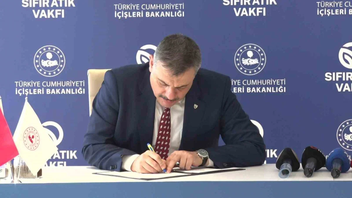 İçişleri Bakanlığı ile Sıfır Atık Vakfı arasında iş birliği