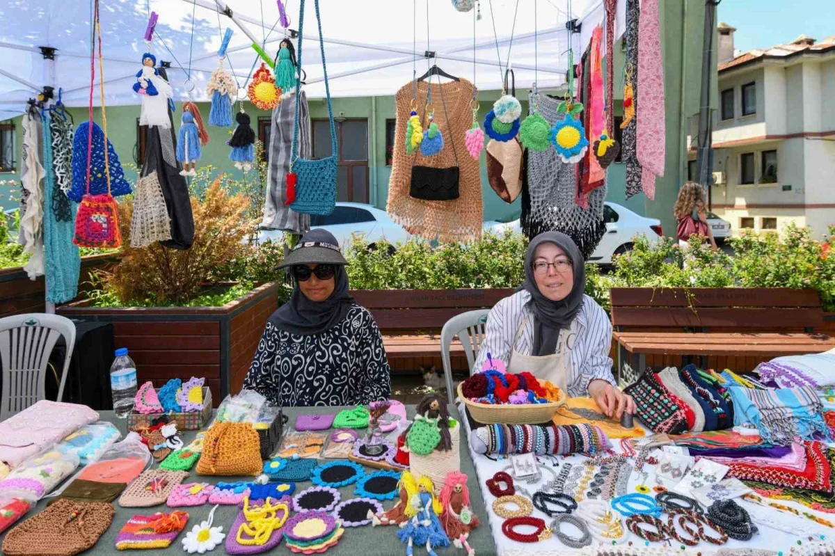 Osmangazi'de Kadın Girişimciler Sokağı el emeğini buluşturdu