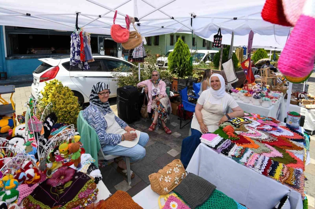Osmangazi'de Kadın Girişimciler Sokağı el emeğini buluşturdu