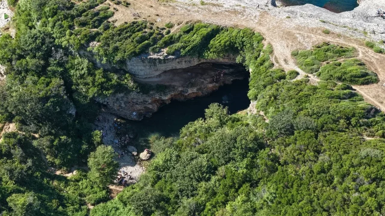 Kandıra koyları havadan görüntülendi: Tatilcilerin gözde rotası