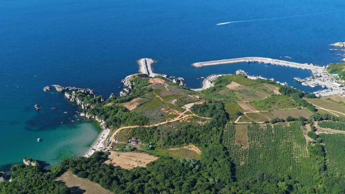 Kandıra koyları havadan görüntülendi: Tatilcilerin gözde rotası