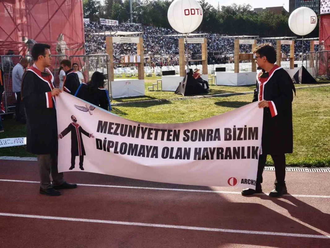 ODTÜ mezuniyet töreninde 70. yıl ve ilk 100 hedefi vurgusu