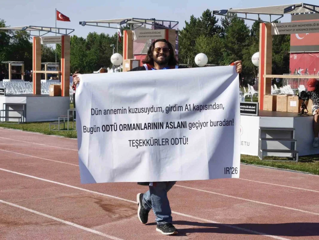 ODTÜ mezuniyet töreninde 70. yıl ve ilk 100 hedefi vurgusu