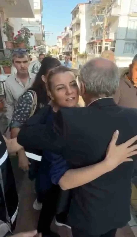 Fatma Kaplan Hürriyet'in polis aracına bindiği anlar görüntülendi