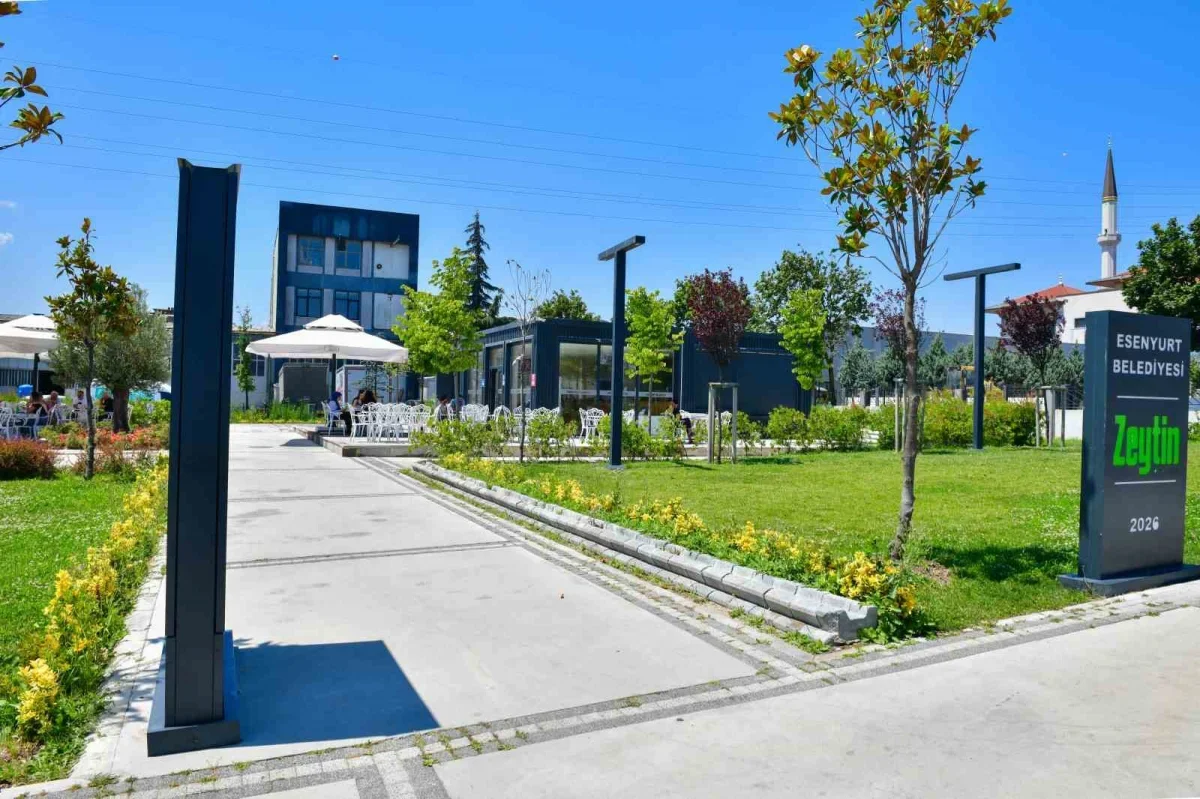Esenyurt Zeytin Sosyal Tesisi vatandaşların yeni buluşma noktası oldu