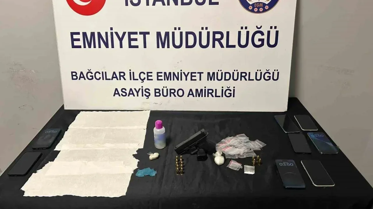 Bağcılar'da uyuşturucu operasyonu: 5 şüpheli tutuklandı