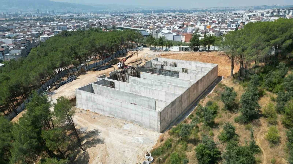 Bursa Demirtaş'a 10 bin metreküplük yeni su deposu yapılıyor