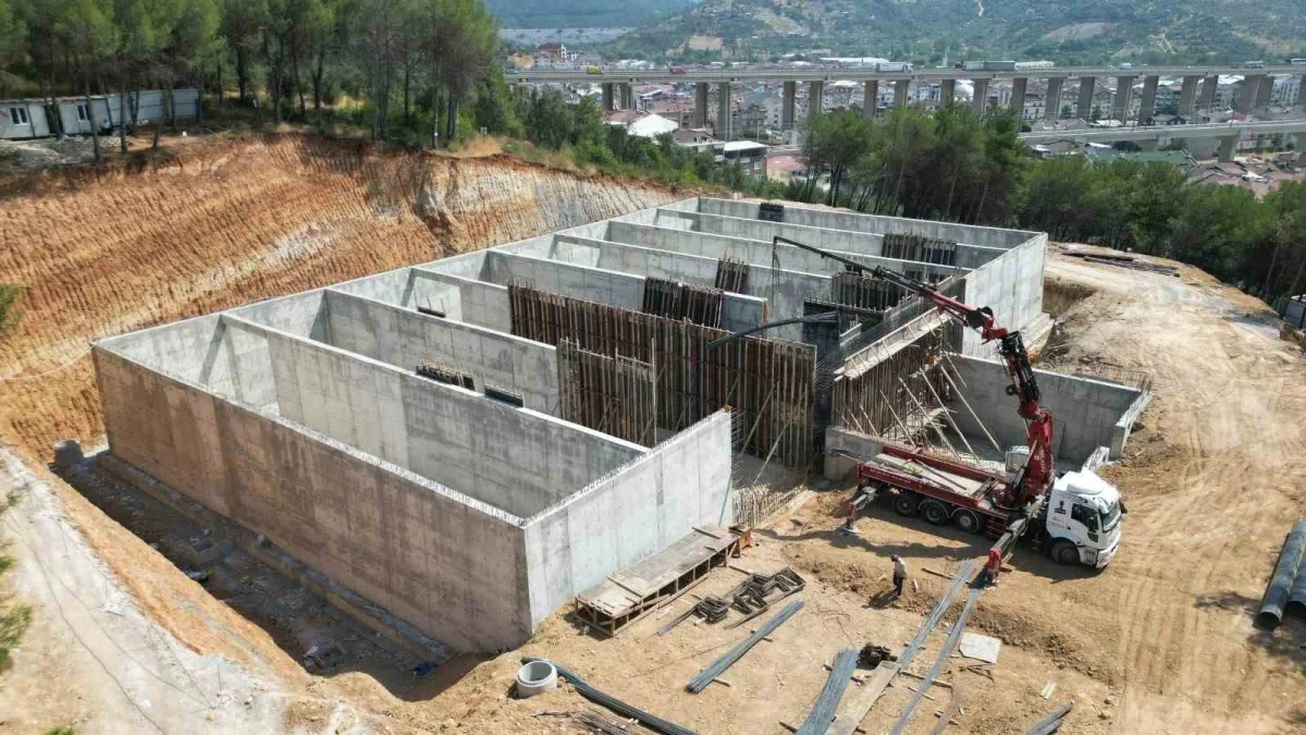 Bursa Demirtaş'a 10 bin metreküplük yeni su deposu yapılıyor