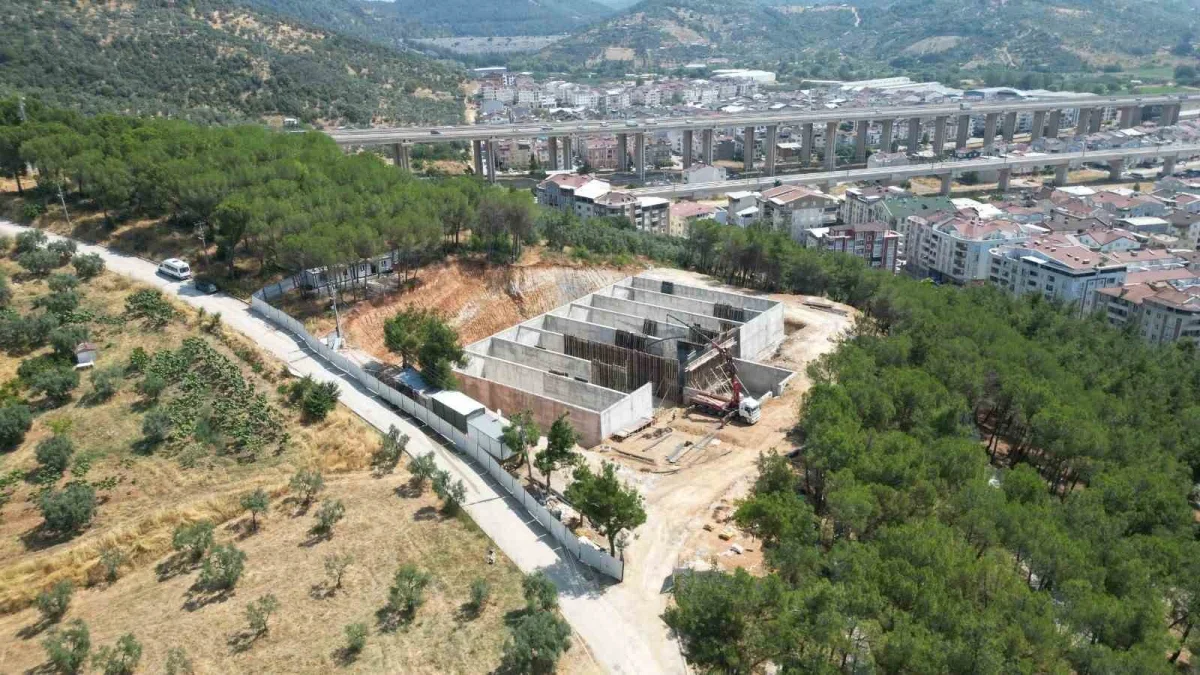 Bursa Demirtaş'a 10 bin metreküplük yeni su deposu yapılıyor