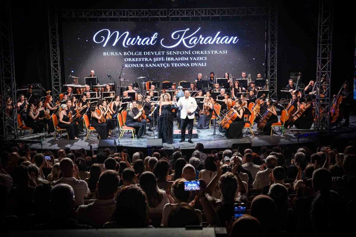 64. Uluslararası Bursa Festivali Murat Karahan konseriyle başladı