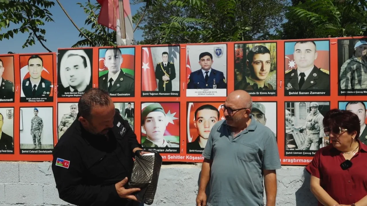 Şehit Berkay Karaca'nın getiremediği Azerbaycan çayı ailesine ulaştı