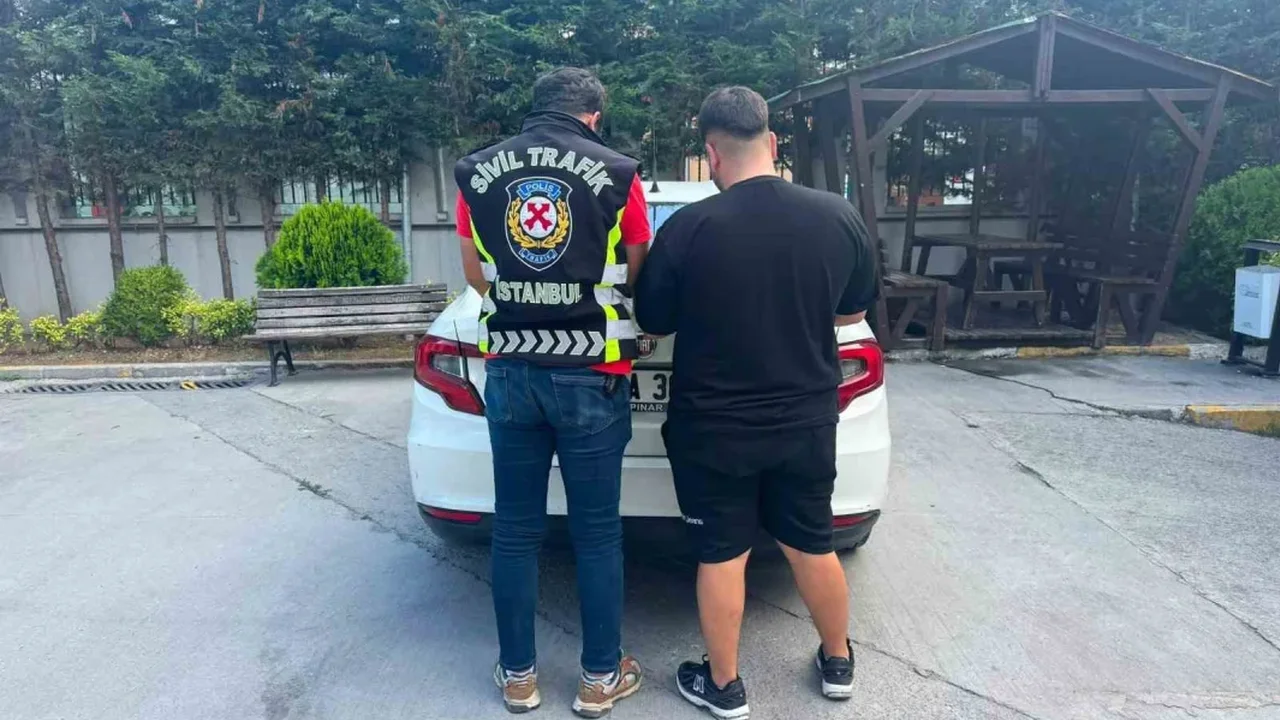 Esenyurt'ta makas atan sürücüye 98 bin 719 lira ceza