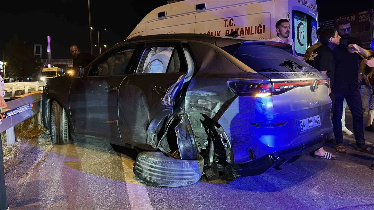 Alkollü sürücünün karıştığı kazada 4 kişi yaralandı