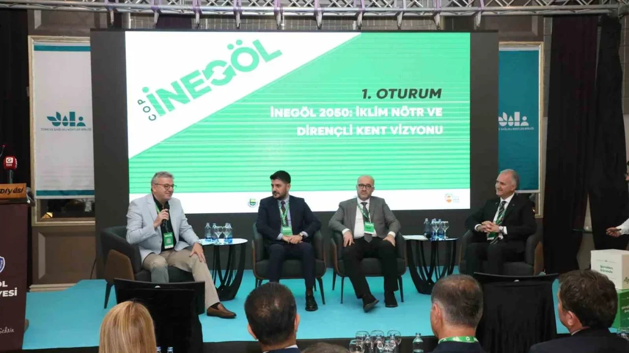 İnegöl'de COP İklim Değişikliği Konferansı düzenlendi