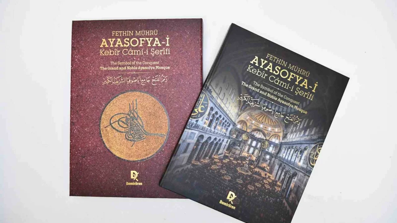 Ayasofya için özel eser hazırlandı: Fethin Mührü yayımlanıyor
