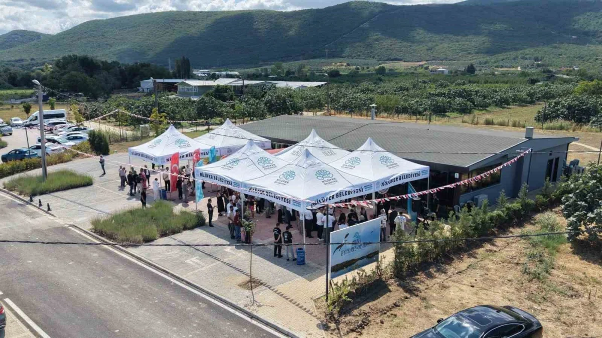 Nilüfer'de NİLBEL Leylek Kafe & Restoran hizmete açıldı