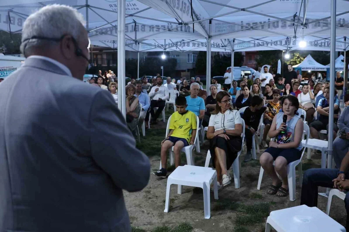 Şadi Özdemir Beşevler'de vatandaşların taleplerini dinledi