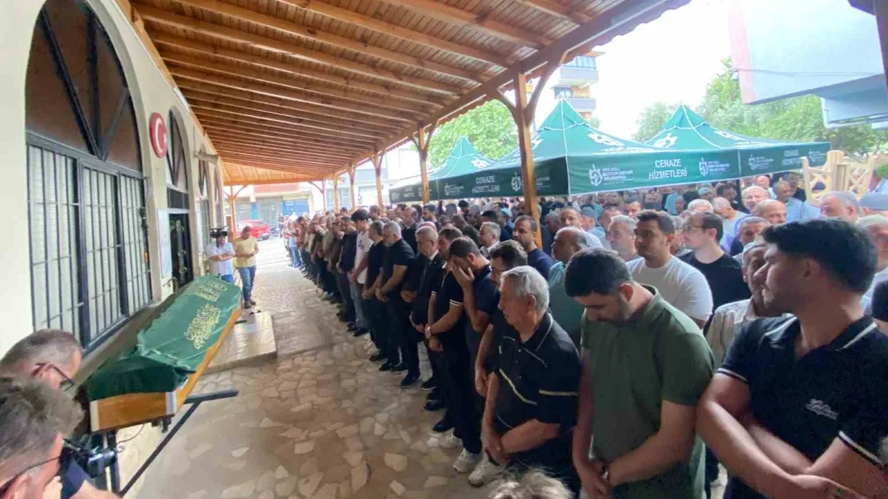 Karadeniz saldırısında ölen Savaş Çakar Kocaeli'de defnedildi