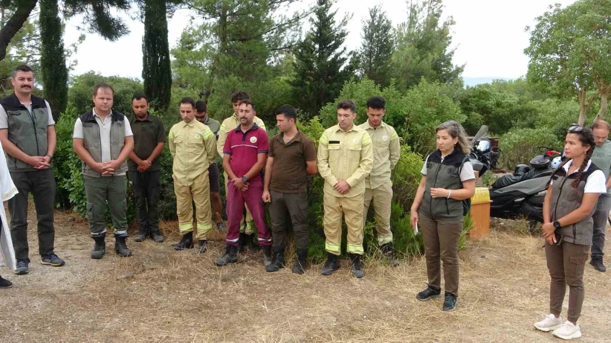 Talat Göktepe için Çanakkale'de 32. yıl anma töreni düzenlendi