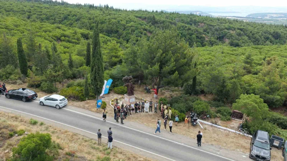 Talat Göktepe için Çanakkale'de 32. yıl anma töreni düzenlendi