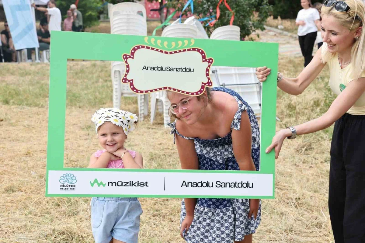 Nilüfer'de 113 çocuk sanat ve müzikle buluştu