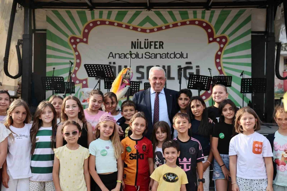 Nilüfer'de 113 çocuk sanat ve müzikle buluştu