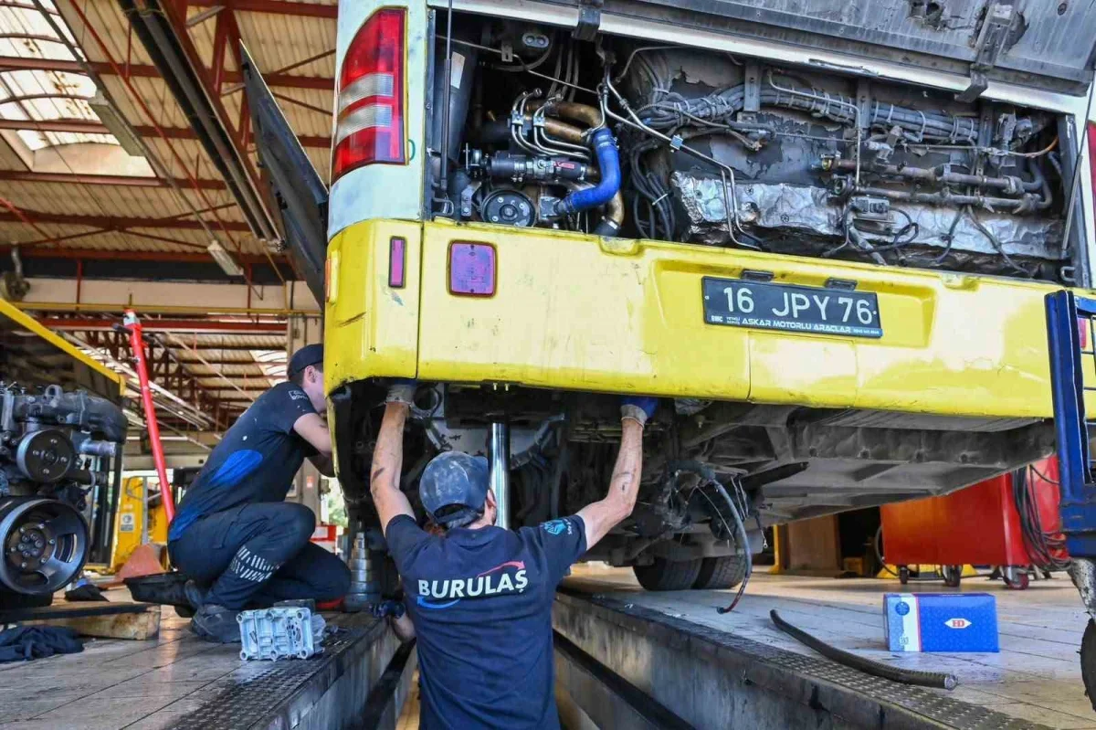 BURULAŞ 24 milyon TL tasarruf sağladı: Bakım kendi ekiplerinde