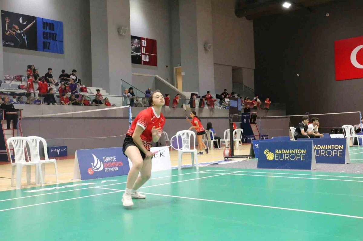 Nihan Tahran ve Umut Çetin Avrupa Badminton Şampiyonası'nda