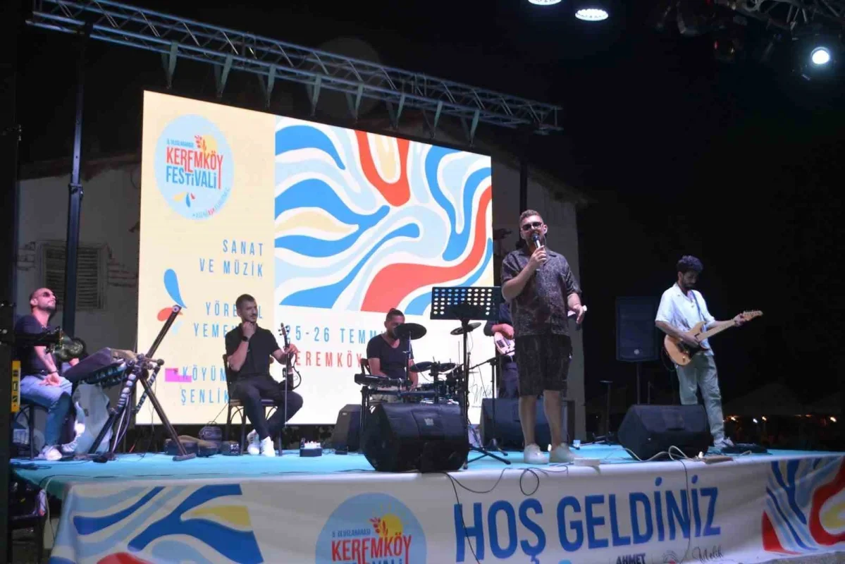 Gömeç'te 5. Uluslararası Keremköy Festivali coşkuyla bitti