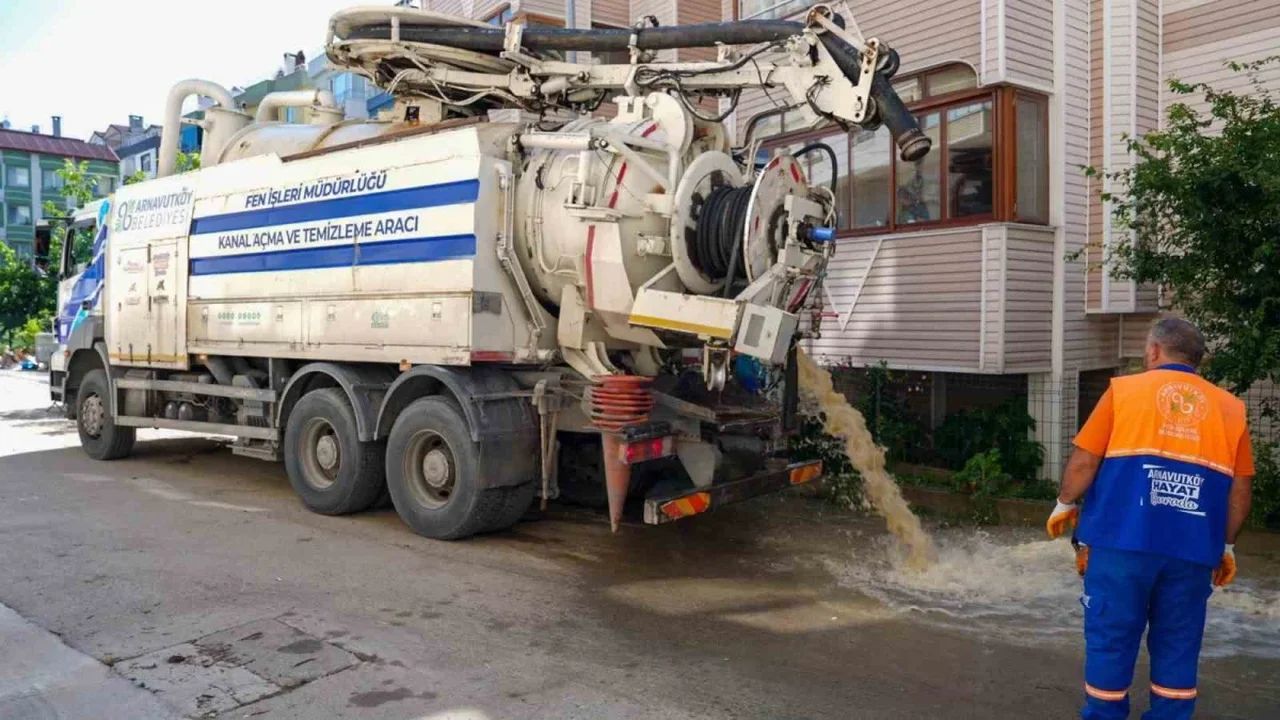 Arnavutköy Belediyesi'nden Cide'de sel felaketine destek