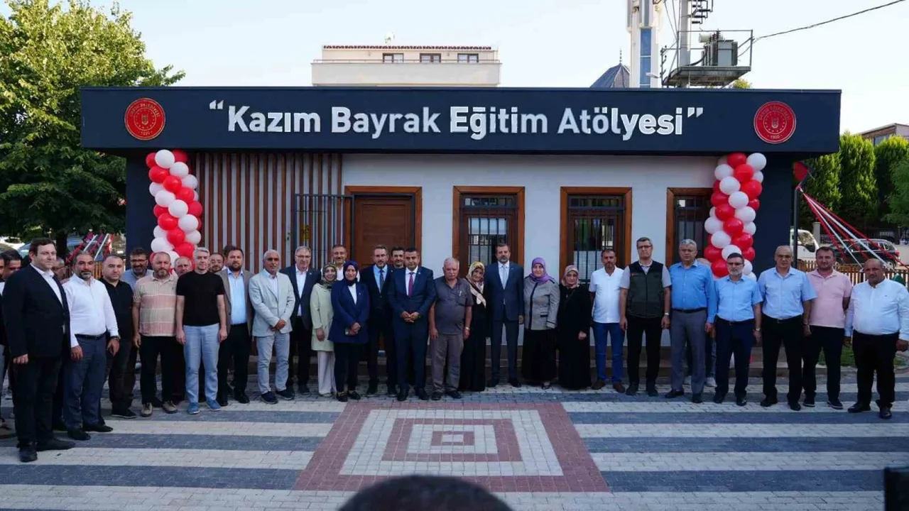 Gürsu'da Kazım Bayrak'ın adı park ve eğitim atölyesinde yaşatılıyor