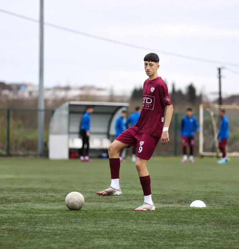Bandırmaspor U19'un golcüsü Ömer Faruk Çakmak sezona hazır