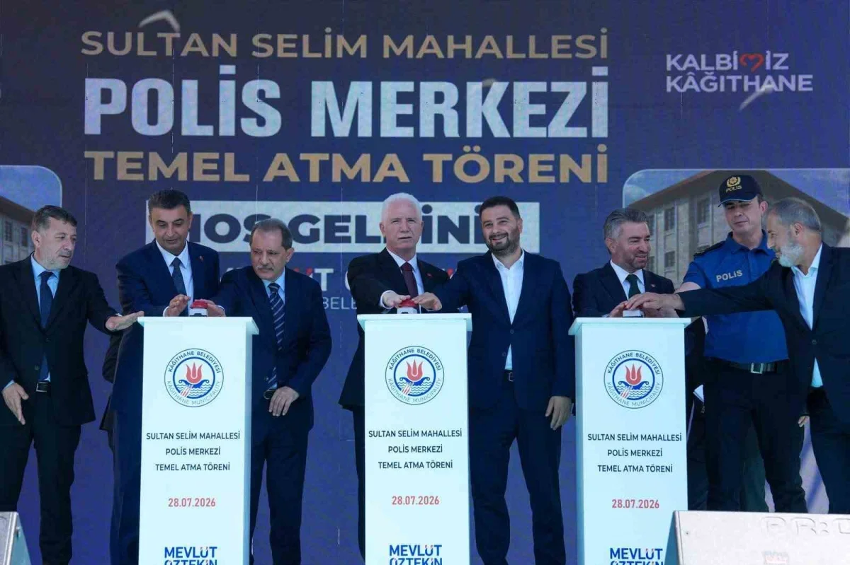 Kağıthane Sultan Selim Polis Merkezi'nin temeli atıldı
