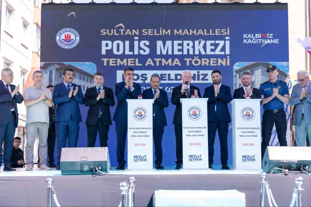 Kağıthane Sultan Selim Polis Merkezi'nin temeli atıldı