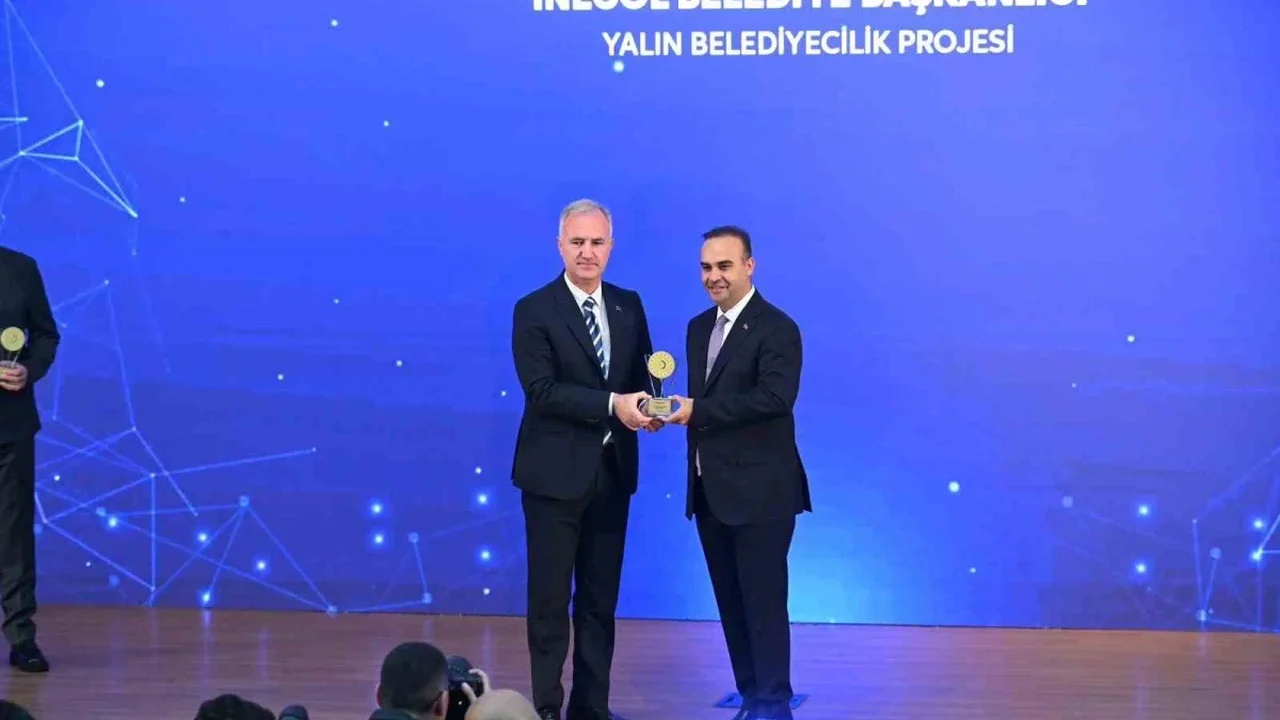 İnegöl Belediyesi'ne verimlilik ödülü: Yalın Belediyecilik öne çıktı