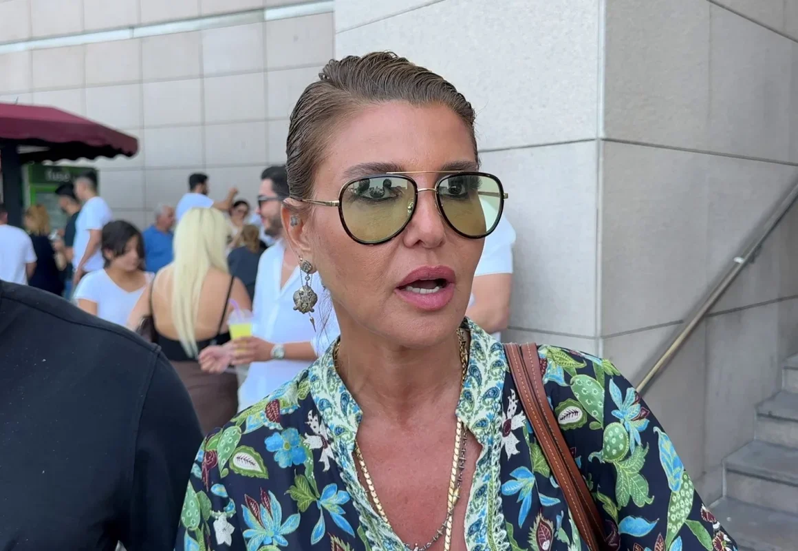 Gülben Ergen Ahbaplar Suç Örgütü soruşturmasında adliyeye geldi