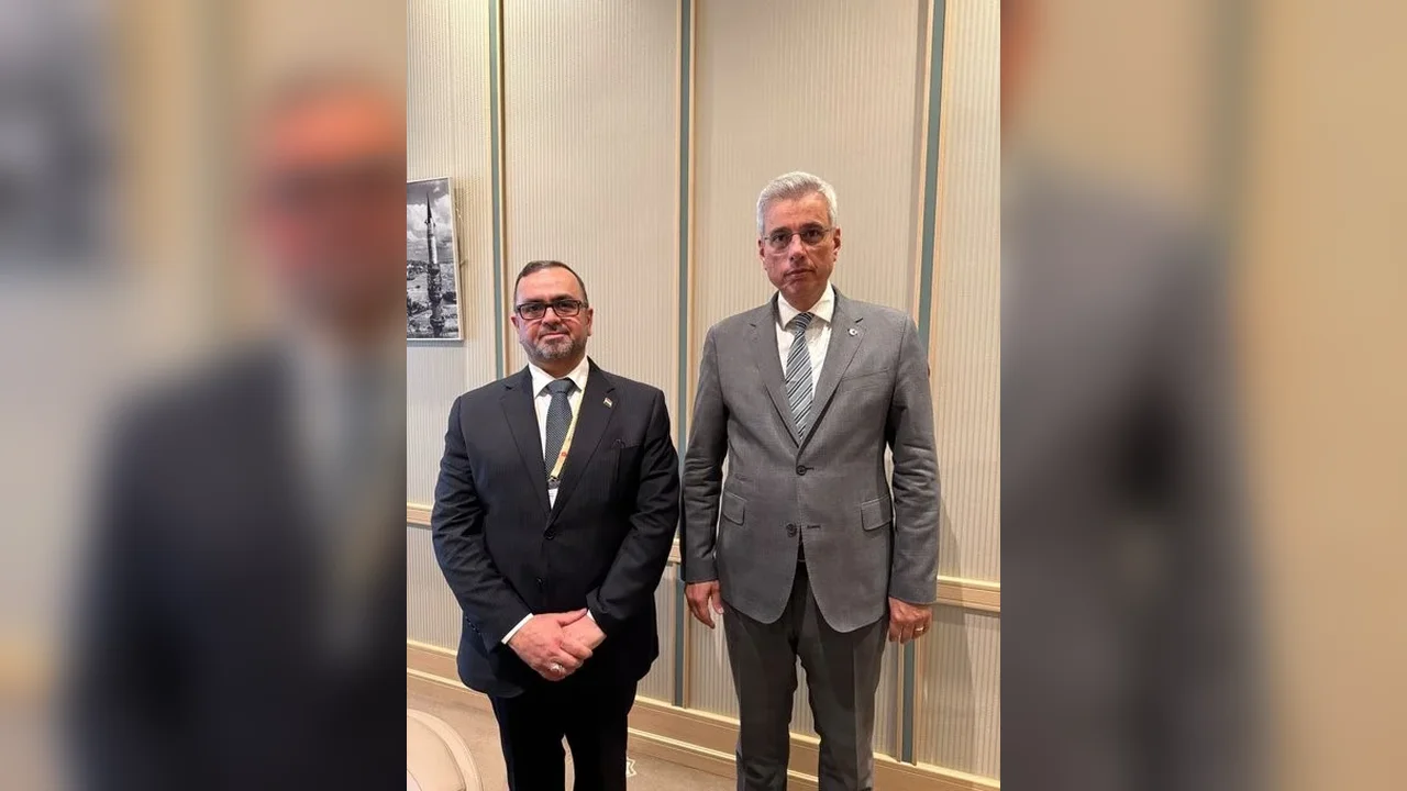 Bakan Memişoğlu, Iraklı mevkidaşıyla Külliye'de görüştü